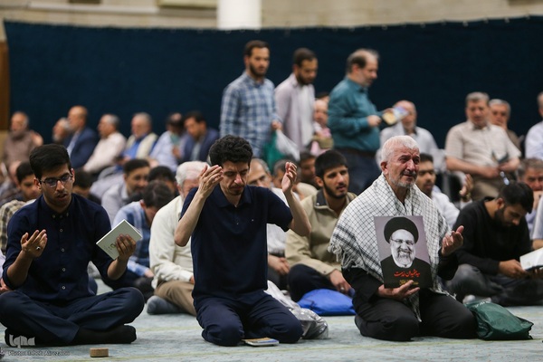 مراسم پرفیض دعای عرفه دانشگاه تهران