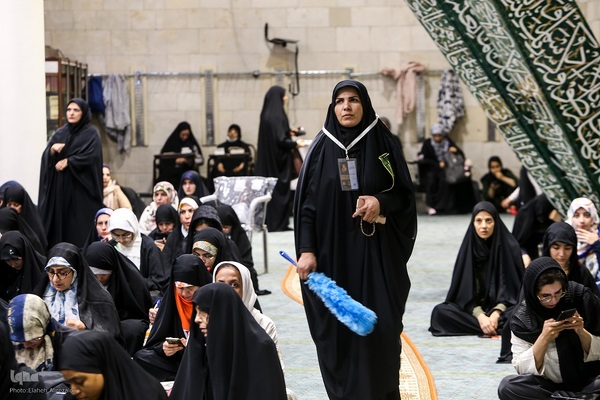 مراسم پرفیض دعای عرفه دانشگاه تهران