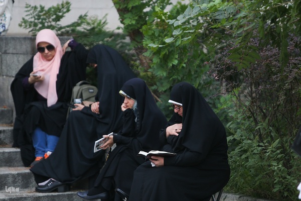 مراسم پرفیض دعای عرفه دانشگاه تهران