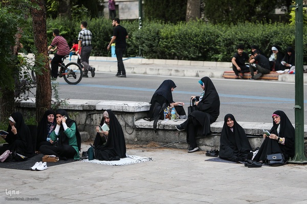 مراسم پرفیض دعای عرفه دانشگاه تهران