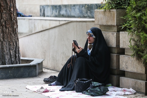 مراسم پرفیض دعای عرفه دانشگاه تهران