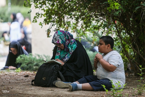 مراسم پرفیض دعای عرفه دانشگاه تهران