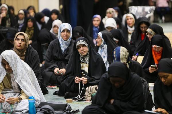 مراسم پرفیض دعای عرفه دانشگاه تهران