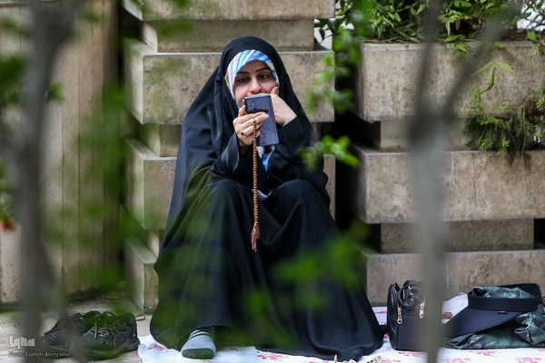 مراسم پرفیض دعای عرفه دانشگاه تهران