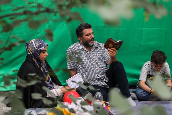 مراسم پرفیض دعای عرفه در گلزار شهدا تهران