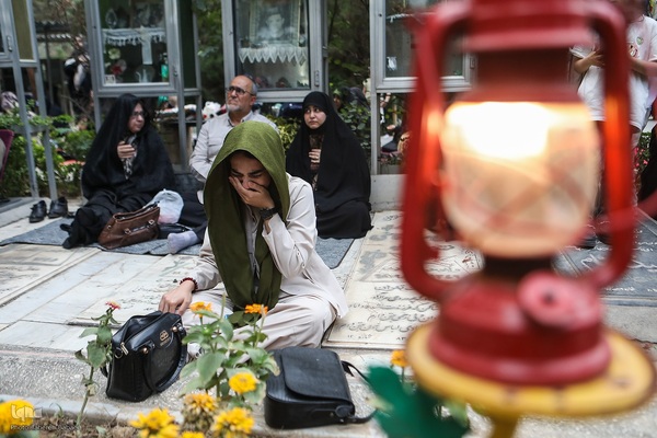 مراسم پرفیض دعای عرفه در گلزار شهدا تهران