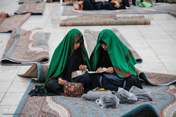 مراسم پرفیض دعای عرفه در مسجد جمکران 
