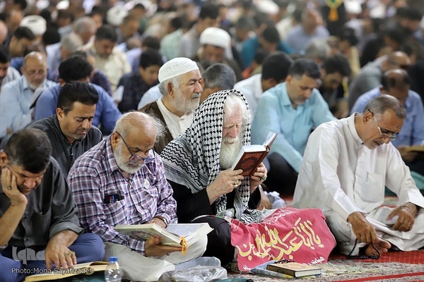 مراسم پرفیض دعای عرفه در اهواز