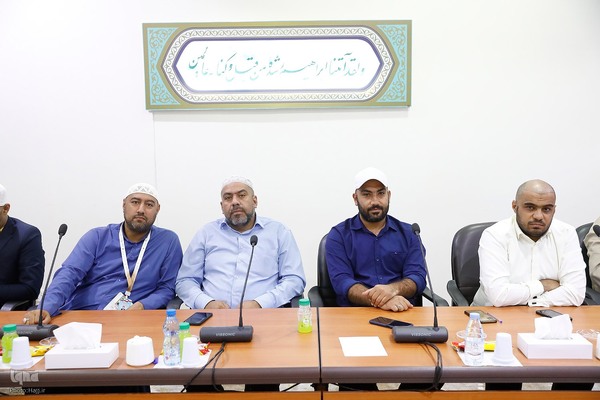 دیدار با اعضای کاروان قرآنی نور در مکه مکرمه