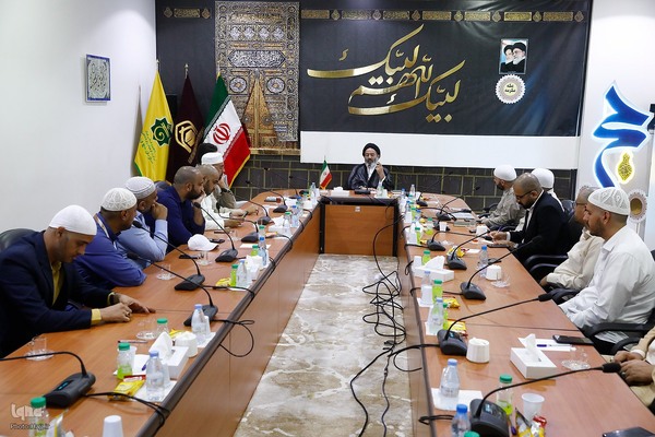 دیدار با اعضای کاروان قرآنی نور در مکه مکرمه