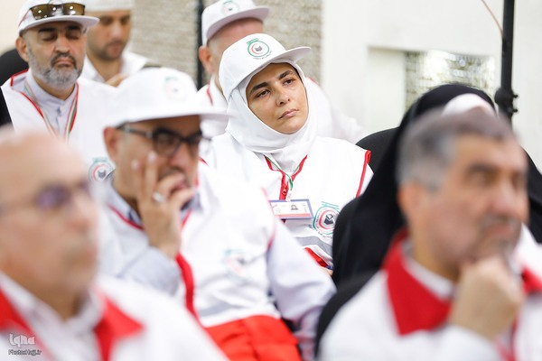 دیدار با پزشکان و کادر درمان داوطلب در حج 1403