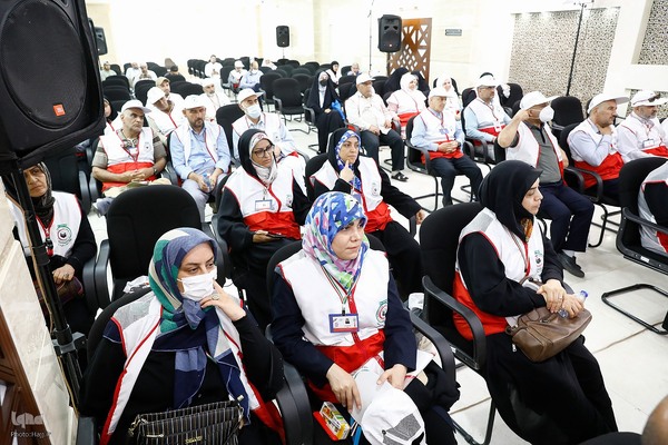 دیدار با پزشکان و کادر درمان داوطلب در حج 1403