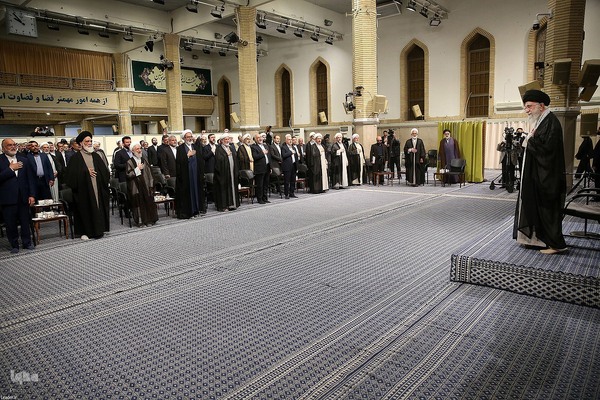 دیدار رئیس و مسئولان قوه قضائیه با رهبر انقلاب