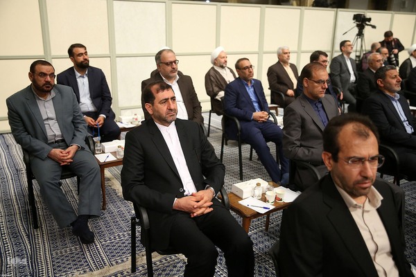 دیدار رئیس و مسئولان قوه قضائیه با رهبر انقلاب