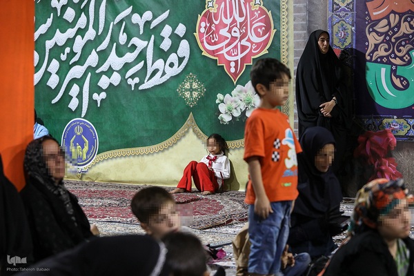 «ضیافت غدیر با حضورایتام و فرزندان محسنین تحت حمایت کمیته امداد استان تهران»