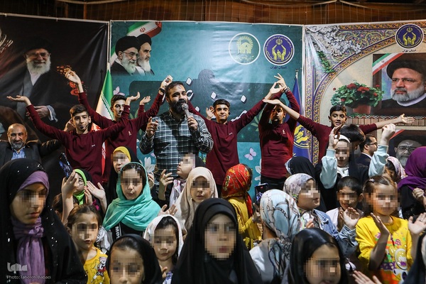 «ضیافت غدیر با حضورایتام و فرزندان محسنین تحت حمایت کمیته امداد استان تهران»