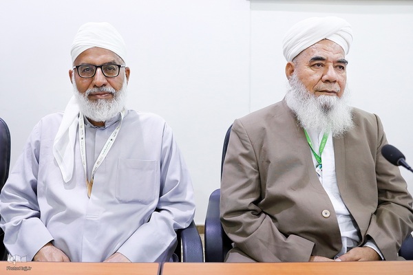 دیدار با جمعی از علما و روحانیون کاروان های اهل سنت در مکه مکرمه