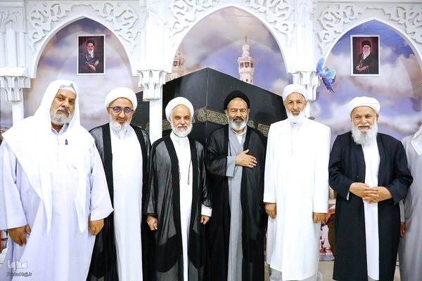 دیدار با جمعی از علما و روحانیون کاروان های اهل سنت در مکه مکرمه