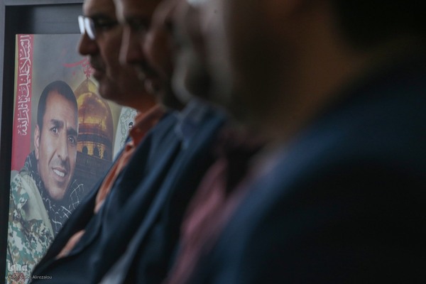 دیدار با خانواده شهید ارغوانی