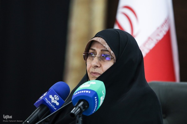 نشست خبری معاون رئیس جمهور در امور زنان و خانواده