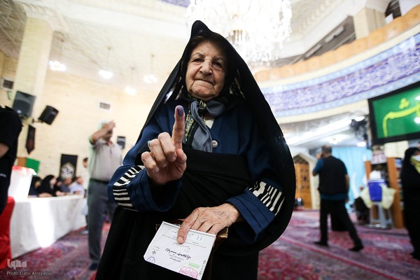 مرحله دوم انتخابات ریاست جمهوری در مسجد ابوذر