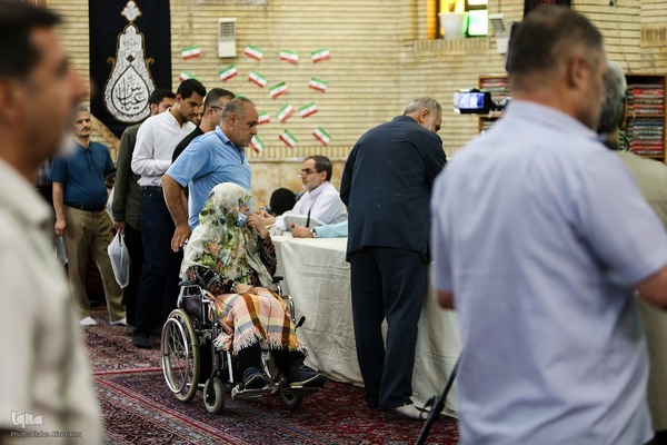 مرحله دوم انتخابات ریاست جمهوری در مسجد ابوذر