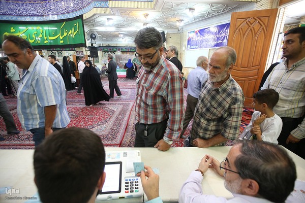 مرحله دوم انتخابات ریاست جمهوری در مسجد ابوذر