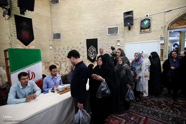 مرحله دوم انتخابات ریاست جمهوری در مسجد ابوذر