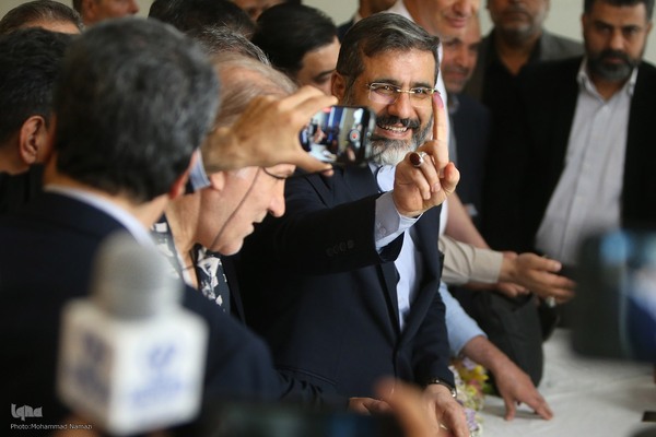 مرحله دوم انتخابات چهاردهمین دوره ریاست جمهوری در تالار وحدت