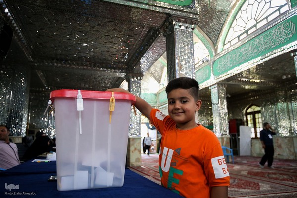 مرحله دوم انتخابات ریاست جمهوری در امامزاده حسن