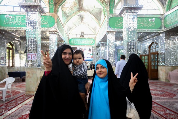 مرحله دوم انتخابات ریاست جمهوری در امامزاده حسن