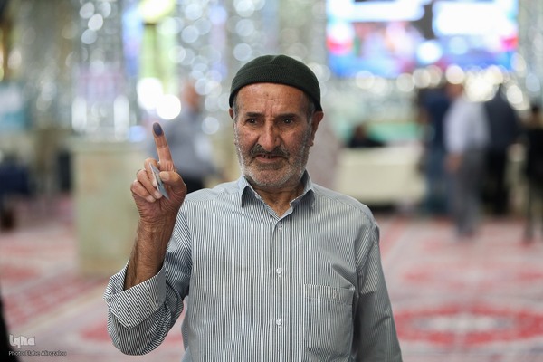 مرحله دوم انتخابات ریاست جمهوری در امامزاده حسن