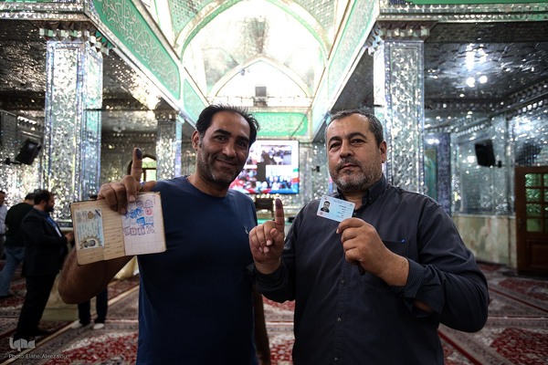 مرحله دوم انتخابات ریاست جمهوری در امامزاده حسن