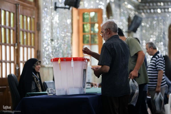 مرحله دوم انتخابات ریاست جمهوری در امامزاده حسن