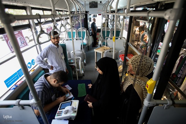 مرحله دوم انتخابات ریاست جمهوری در امامزاده حسن