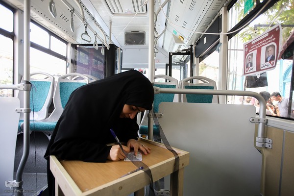 مرحله دوم انتخابات ریاست جمهوری در امامزاده حسن