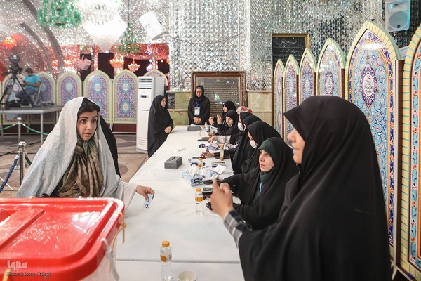 مرحله دوم چهاردهمین دوره انتخابات ریاست جمهوری در امام زاده صالح(ع)