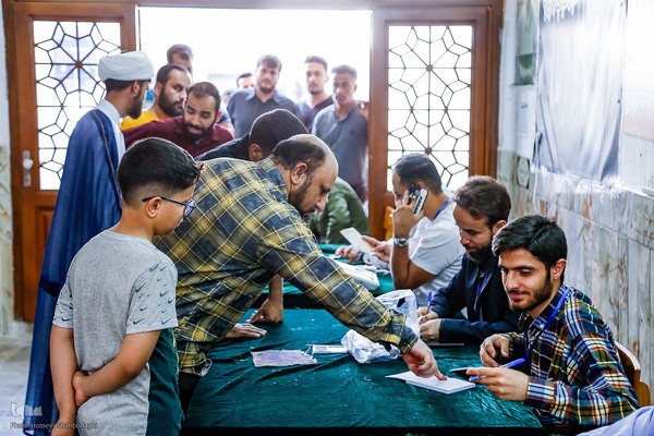 مرحله دوم انتخابات چهاردهمین دوره ریاست جمهوری در حرم حضرت معصومه(س)