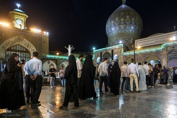 مرحله دوم چهاردهمین دوره انتخابات ریاست جمهوری در حرم عبدالعظیم حسنی (ع)