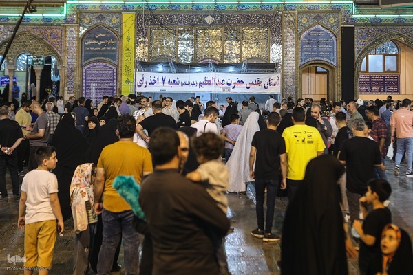 مرحله دوم چهاردهمین دوره انتخابات ریاست جمهوری در حرم عبدالعظیم حسنی (ع)