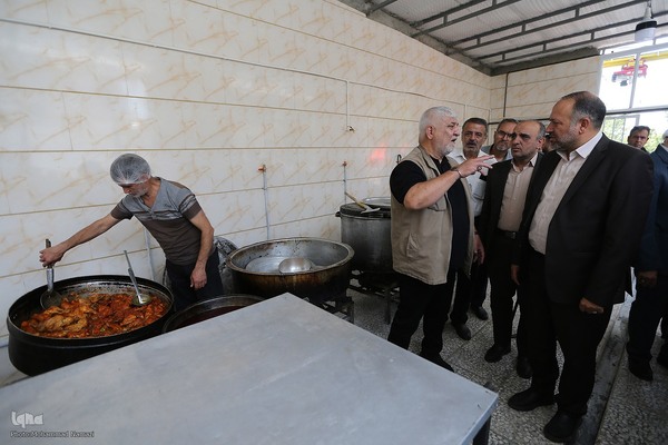 افتتاحیه آشپزخانه طرح اطعام حسینی