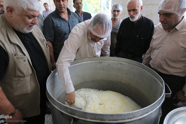 افتتاحیه آشپزخانه طرح اطعام حسینی