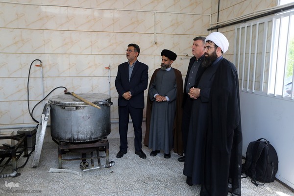افتتاحیه آشپزخانه طرح اطعام حسینی