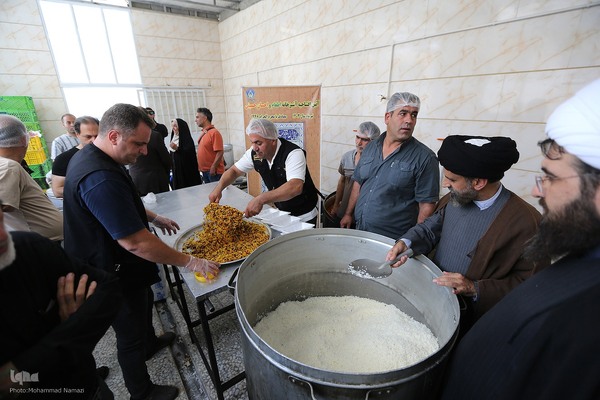 افتتاحیه آشپزخانه طرح اطعام حسینی
