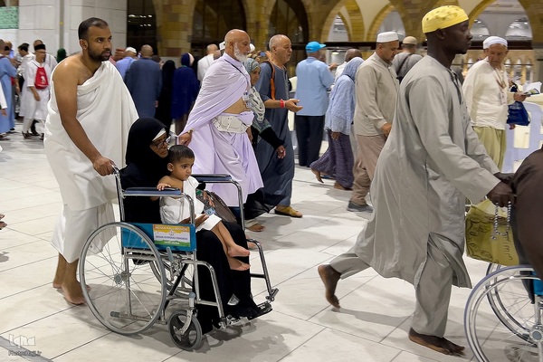 ضیوف الرحمان زائران بیت الله الحرام