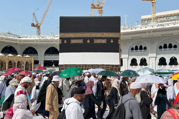 ضیوف الرحمان زائران بیت الله الحرام