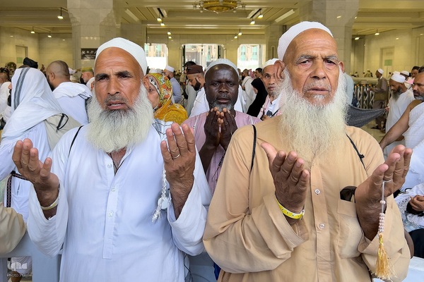 ضیوف الرحمان زائران بیت الله الحرام