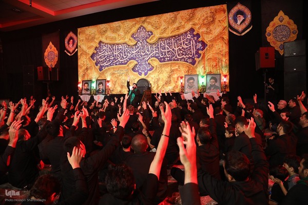 شب دوم ماه محرم در هیئت رزمندگان قم