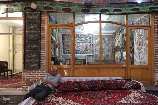 حال و هوای بازار تبریز در ماه محرم‎