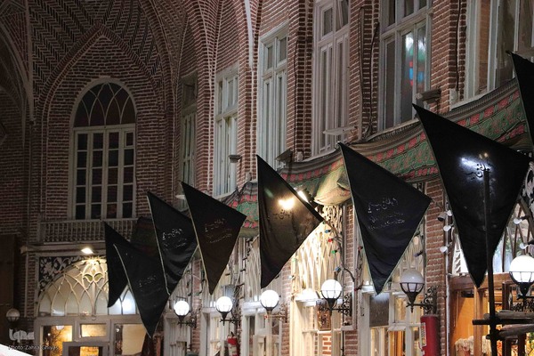 حال و هوای بازار تبریز در ماه محرم‎